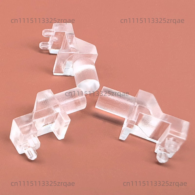 Head Racket Boom - SLP SMD 90用 100個入り ° 直角ライトパイプ、PC透明フラット＆ラウンドヘッドライトガイドバー