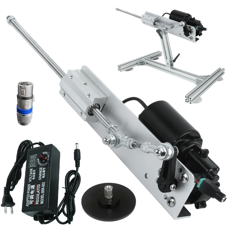 Gear In Cycling - 調整可能な伸縮式リニアアクチュエータ往復サイクル 3-12CM ストローク DC 12V 24V