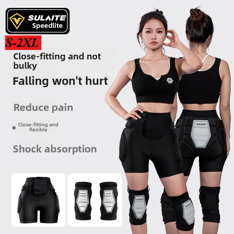 SULAITE オートバイヒップ保護ギア アウトドアローラー - Cycling Gear Pants のレビューと価格