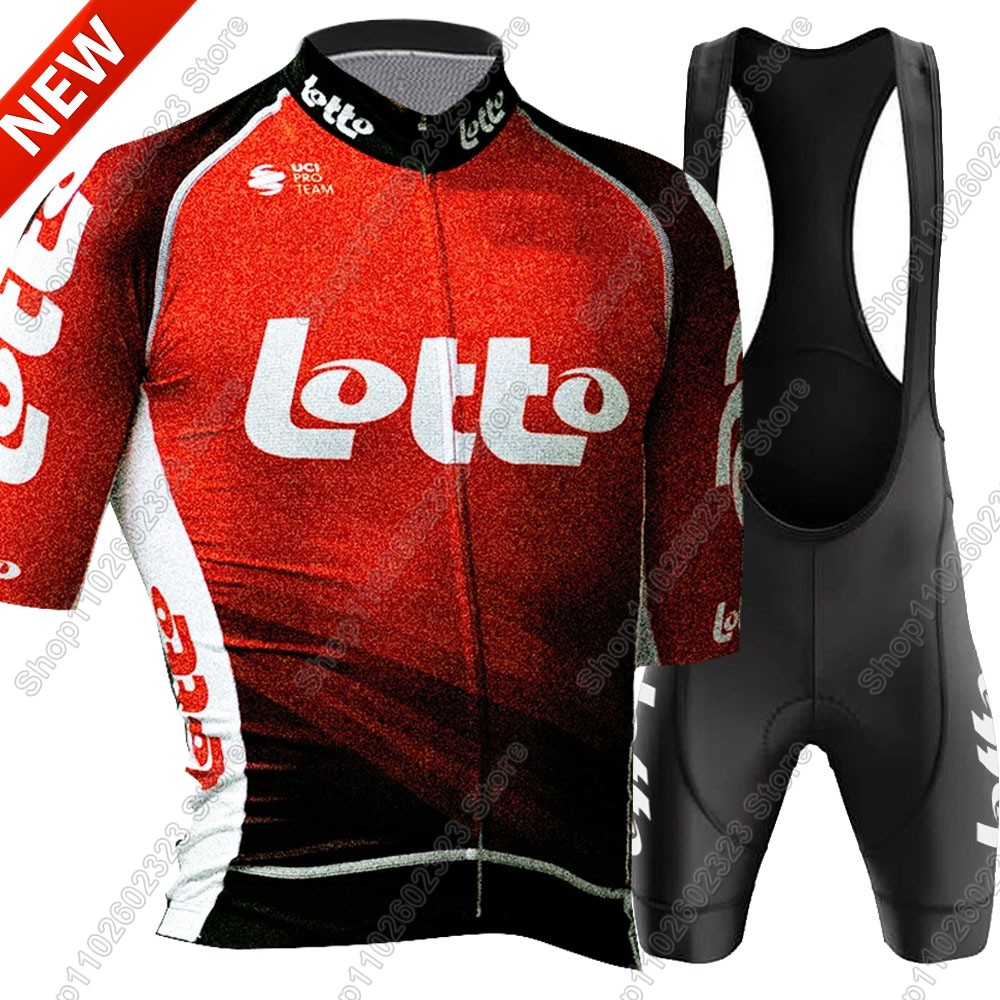 ロトチーム2025サイクリングジャージセット サマーベルギー - Cycling Gear Outfit のレビューと価格