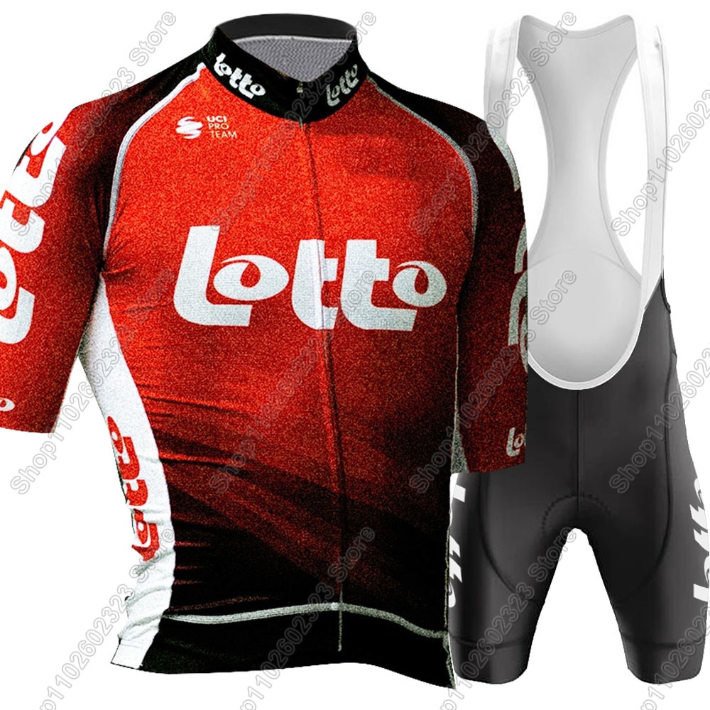 ロトチーム2025サイクリングジャージセット サマーベルギー - Cycling Gear Outfit のレビューと価格