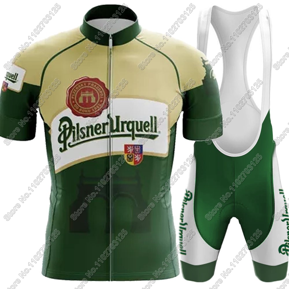 2025 ドリンクビールサイクリングジャージセット夏チェコ長 - Cycling Gear Outfit のレビューと価格