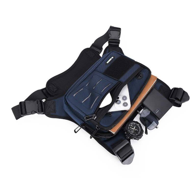 タクティカルチェストリグバッグ メンズ 防水 クロスボディハ - Cycling Gear For Men のレビューと価格
