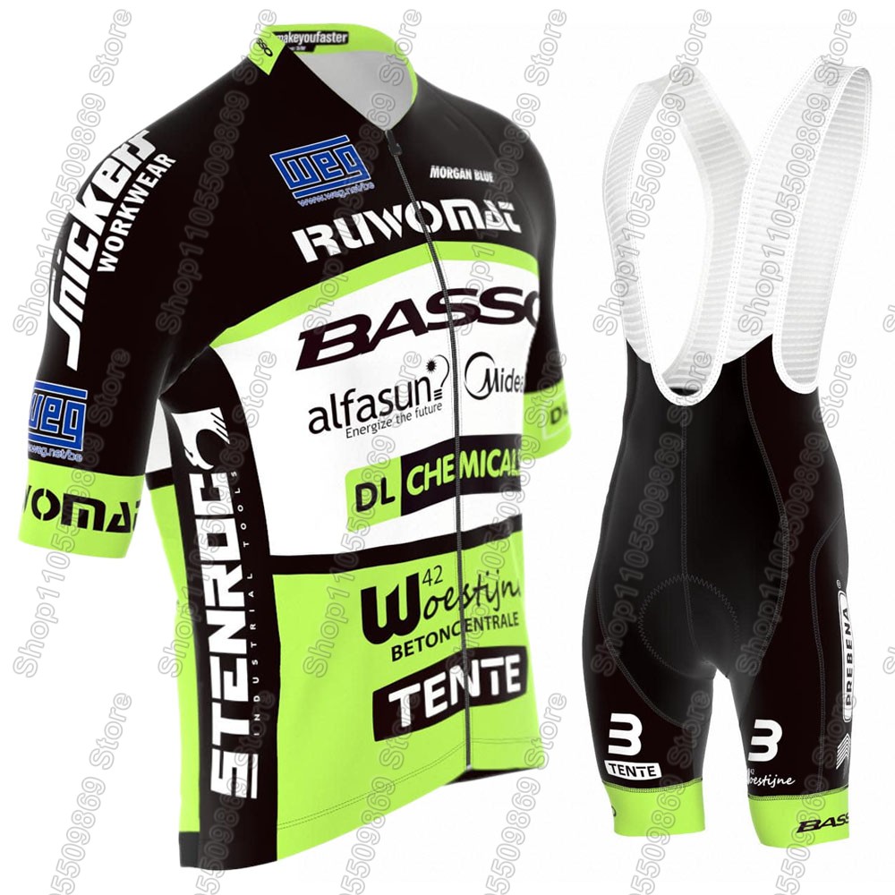 2026 バッソチームフランダースサイクリングジャージセット - Cycling Bib Shorts のレビューと価格