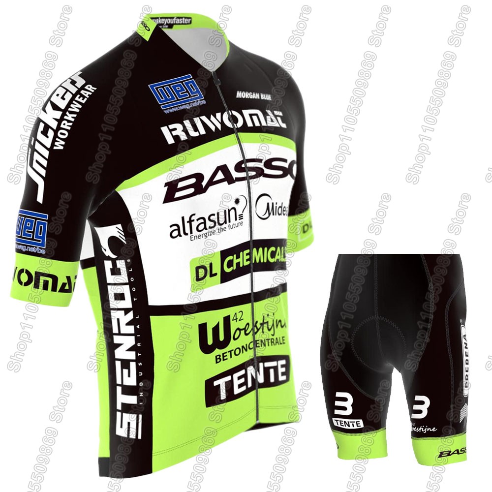 2026 バッソチームフランダースサイクリングジャージセット - Cycling Bib Shorts のレビューと価格