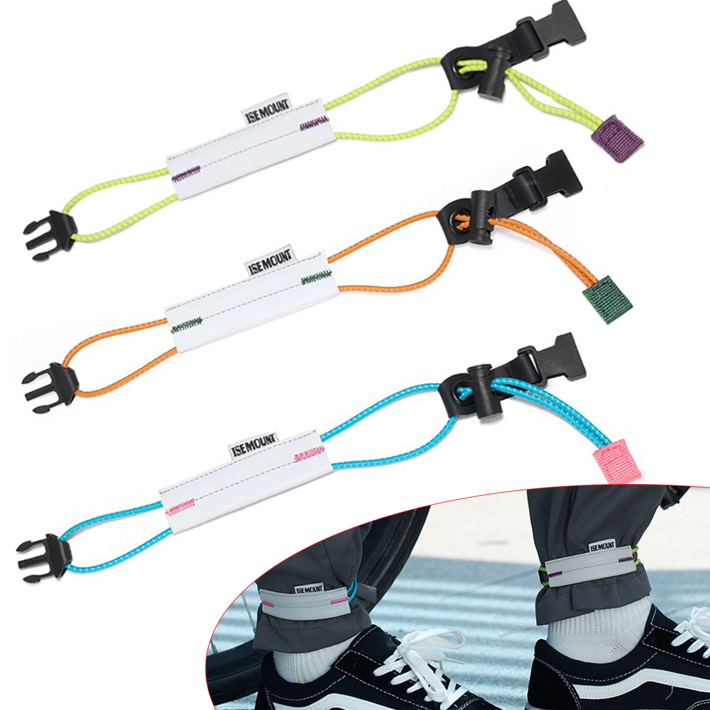 反射サイクリングパンツストラップ調節可能な自転車レッグクリッ - Gear In Cycling のレビューと価格
