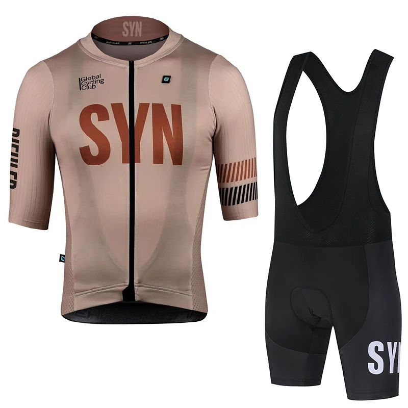 SYN メンズサイクリングジャージ 夏用ロードバイクサイクリ - Cycling Gear Outfit のレビューと価格