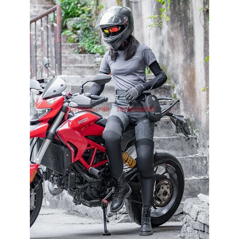 秋と冬のオートバイ用膝パッド、防風・落下防止サイクリングレッ - Gear In Cycling のレビューと価格
