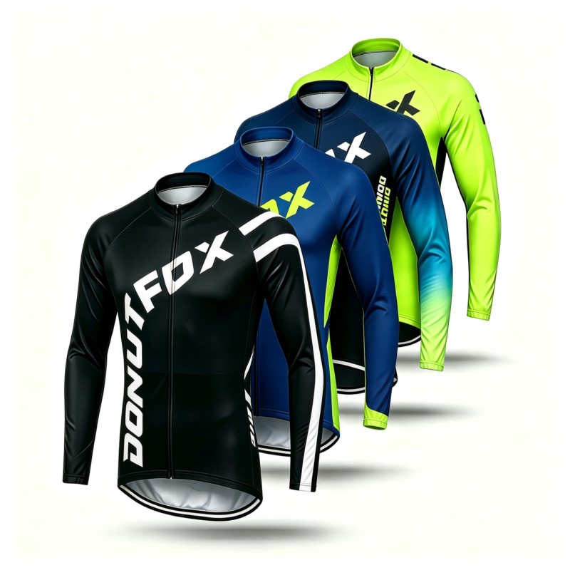 メンズ長袖MTBジャージ＆サイクリングショーツ、速乾性、単品 - Cycling Gear Outfit のレビューと価格