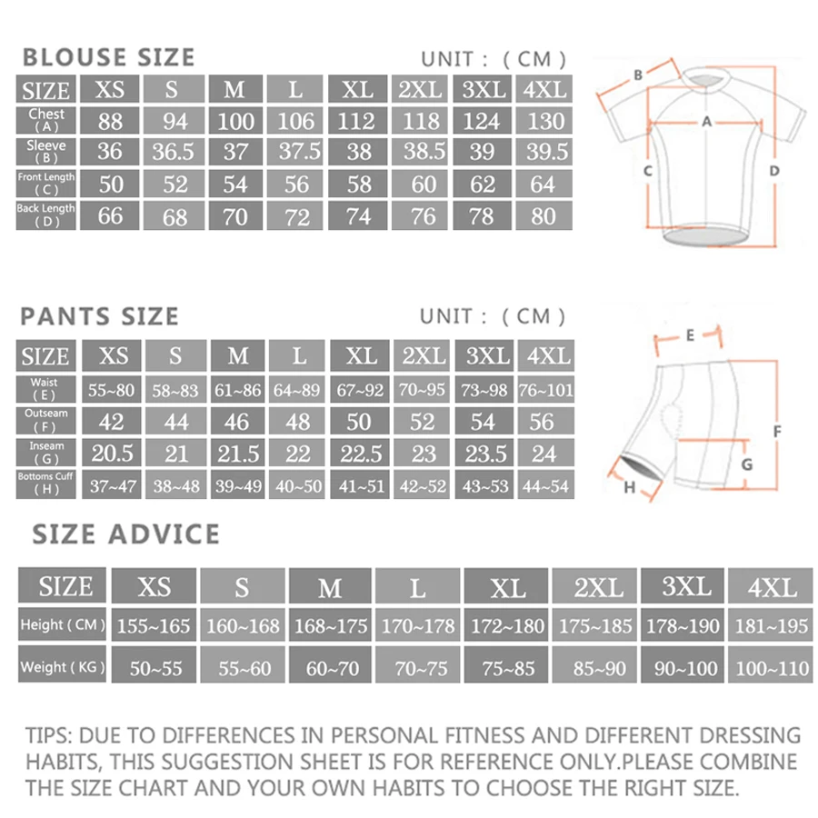 Hiru-通気性のあるサイクリングジャージセット,マウンテン - Cycling Bib Shorts のレビューと価格